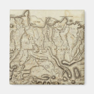 Aimant Carte de l'île de la Grenade