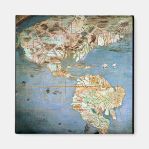 Aimant Carte de nord et de l'Amérique du Sud