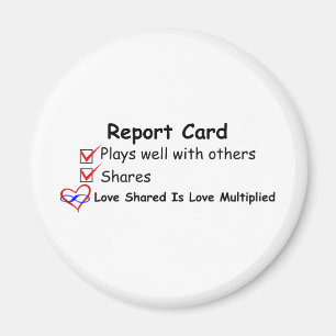 Aimant Carte de rapport