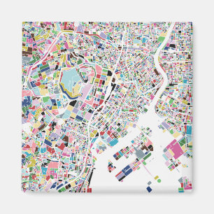 Aimant Carte de Tokyo Japon