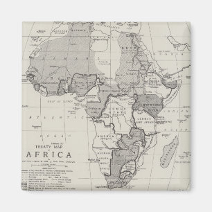Aimant Carte de Traité de l'Afrique