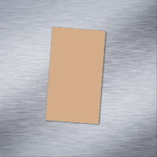 Aimant Carte de visite personnalisé - Sable chaud