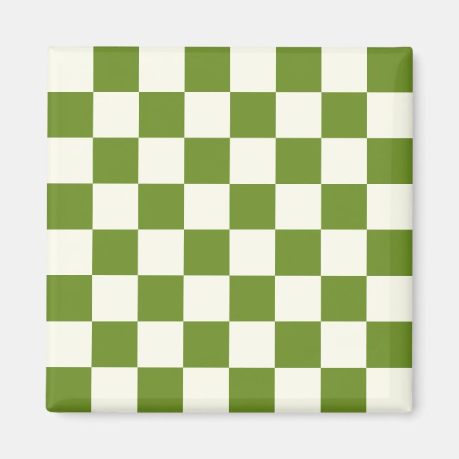 Aimant Carte d'échecs couleur personnalisée (Devant)