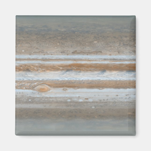 Aimant Carte des couleurs de Jupiter 2 (Devant)