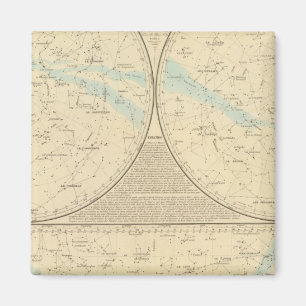 Aimant Carte des étoiles fixes