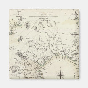 Aimant Carte des principaux cours d'eau