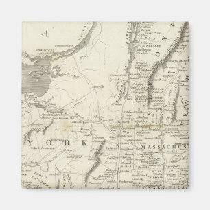 Aimant Carte des provinces des États-Unis