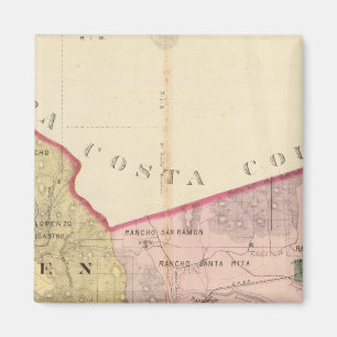 Aimant Carte du comté d'Alameda