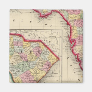 Aimant Carte Du Comté De Floride