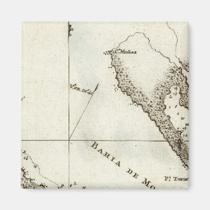 Aimant Carte du livre de l'Alaska