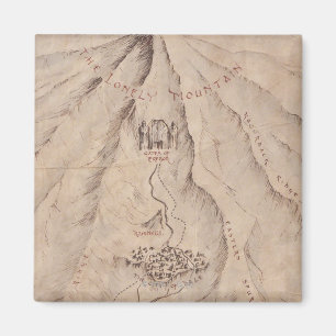 Aimant Carte du mont Lonley