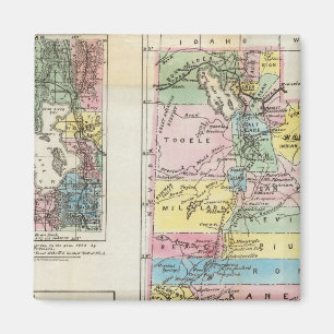 Aimant Carte du territoire de l'Utah