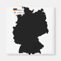carte et quelques faits de l'Allemagne