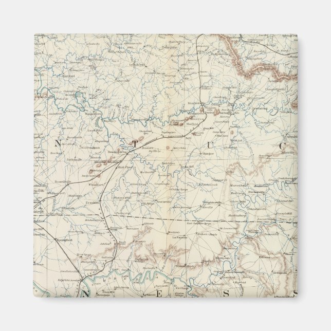 Aimant Carte Gen XV (Devant)