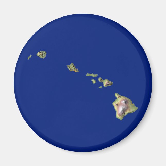 Aimant Carte Hawaii (Devant)