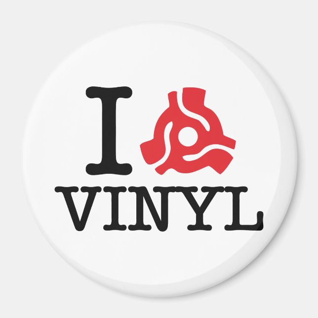 Aimant Carte I 45 Vinyl (Devant)