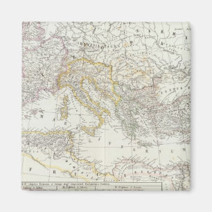 Aimant Carte mondiale de l'hémisphère oriental
