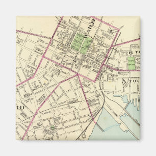 Aimant Carte New Haven