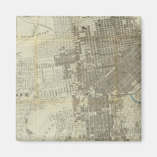 Aimant Carte officielle de la ville de San Francisco