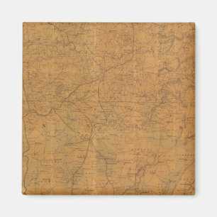 Aimant Carte officielle de l'État du Tennessee par Lloyd