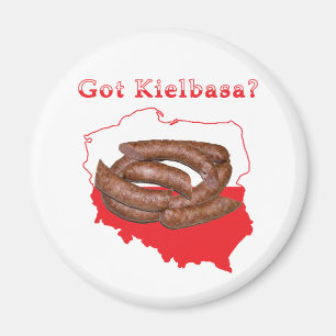 Aimant Carte Polonaise Kielbasa