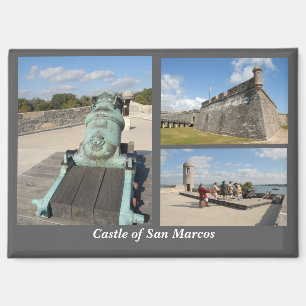Aimant Carte postale Castillo de San Marcos