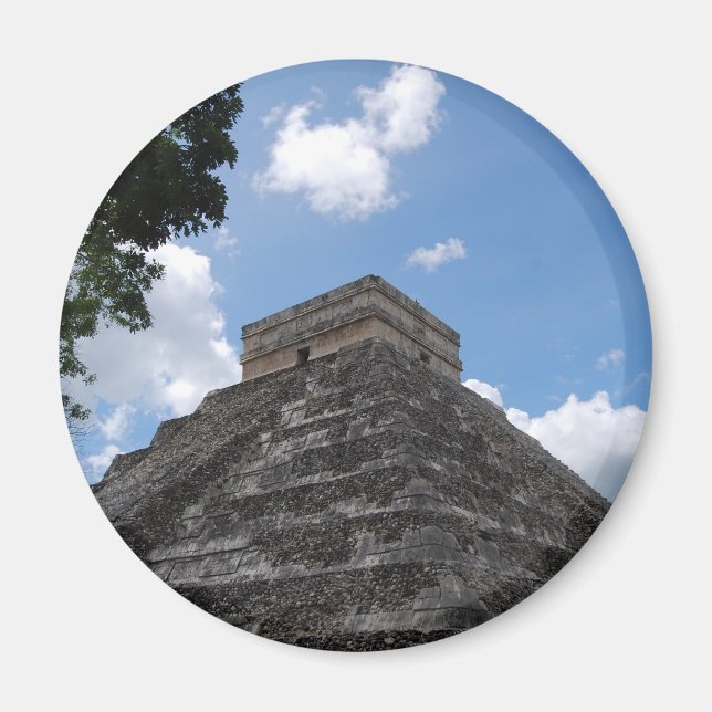 Aimant Carte postale mexicaine - Chichén Itzá (Devant)