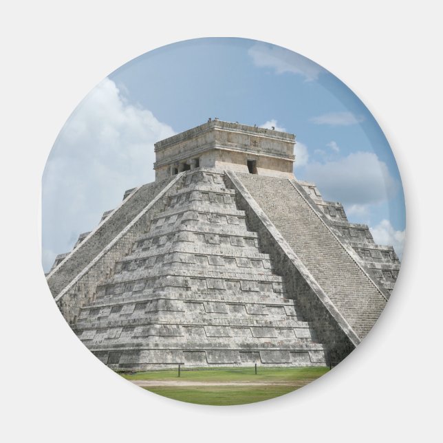 Aimant Carte postale mexicaine - Chichén Itzá (Devant)