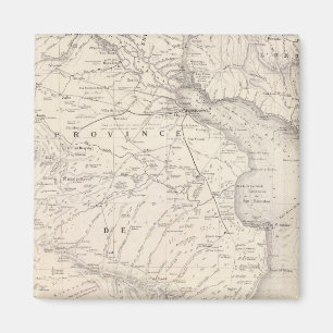 Aimant Carte, province de Buenos Aires, régions voisines