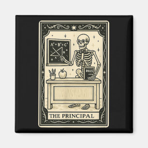 Aimant Carte Tarot Principal - Halloween Soky Gothic S