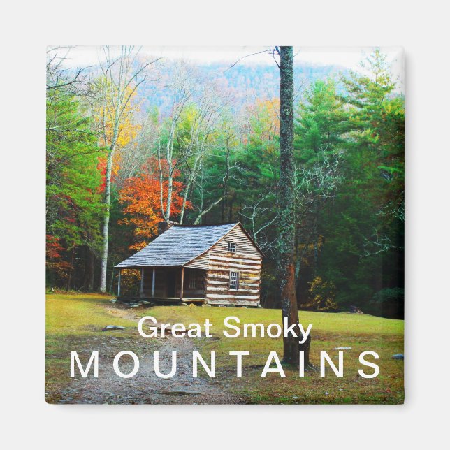 Aimant Carter Shields Cabine - couleurs d'automne (Devant)