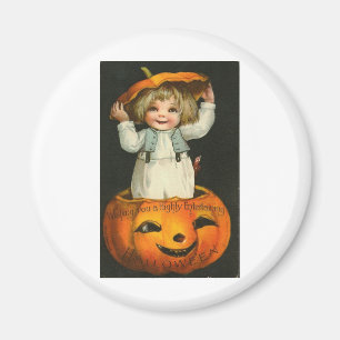 Aimant Cartes de voeux Halloween vintage Affiches classiq