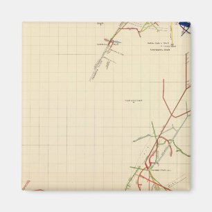 Aimant Cartes des mines de charbon numéro VII