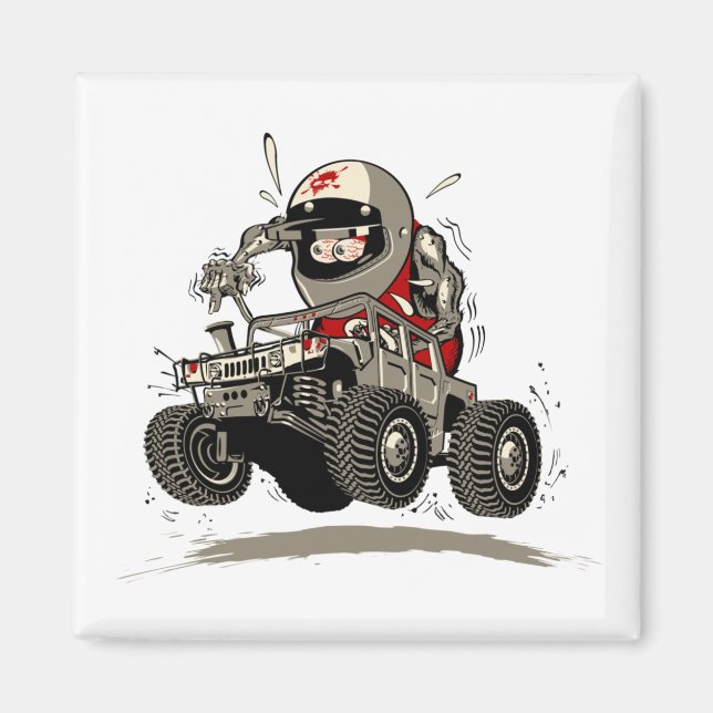Aimant Cartoon Buggy (Devant)