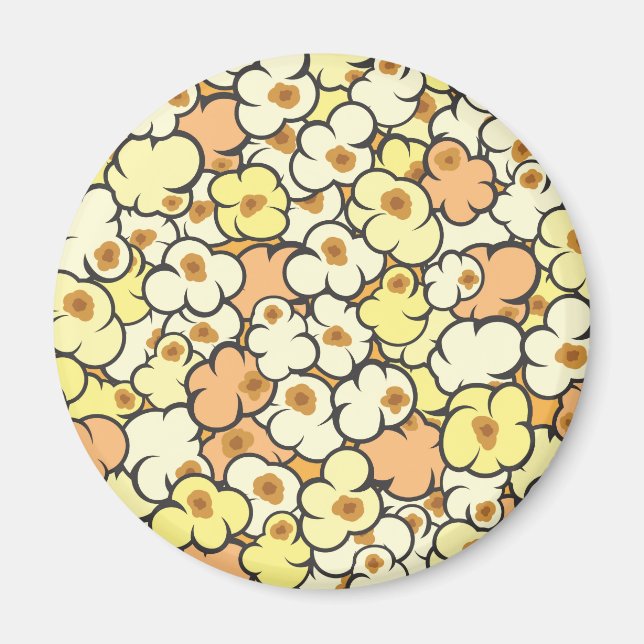 Aimant Cartoon Popcorn (Devant)