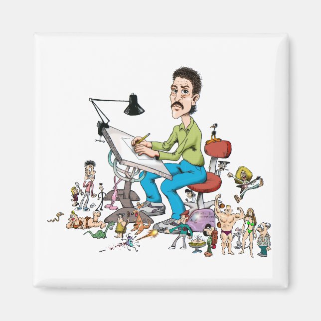 Aimant Cartooniste (Devant)