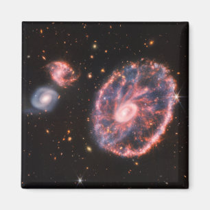 Aimant Cartwheel Galaxy, James Webb Télescope Spatial