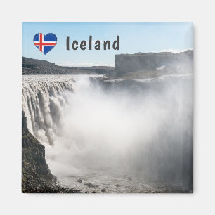 Aimant Cascade de Dettifoss dans le parc national de Vatn