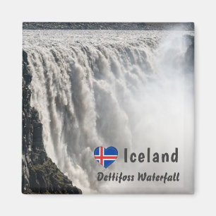Aimant Cascade Dettifoss - Vatnajokull NP - Islande