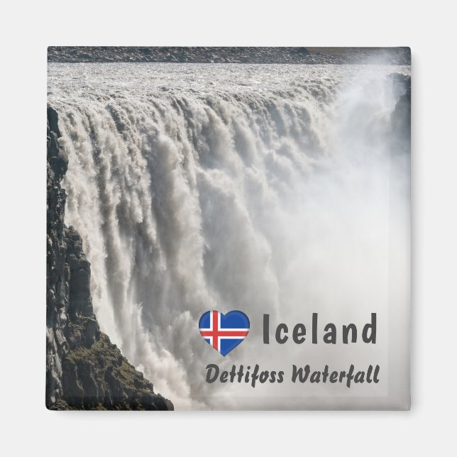 Aimant Cascade Dettifoss - Vatnajokull NP - Islande (Devant)