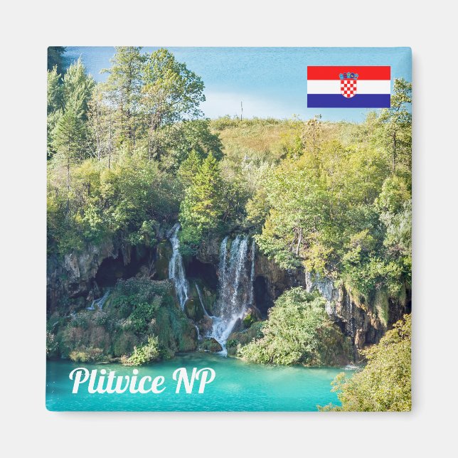 Aimant Cascades dans le Parc National de Plitvice - Croat (Devant)