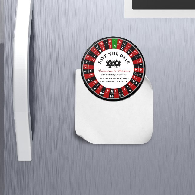 Aimant Casino Las Vegas Roulette Roulette Enregistrer La  (Créateur téléchargé)
