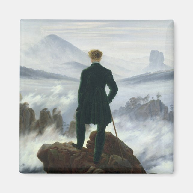 Aimant Caspar David Friedrich - Le Wanderer (Devant)