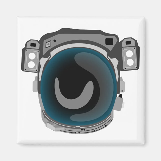 Aimant Casque spatial (Devant)