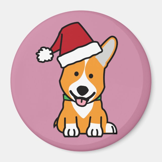 Aimant Casquette de Père Noël de Noël de Gallois de (Devant)