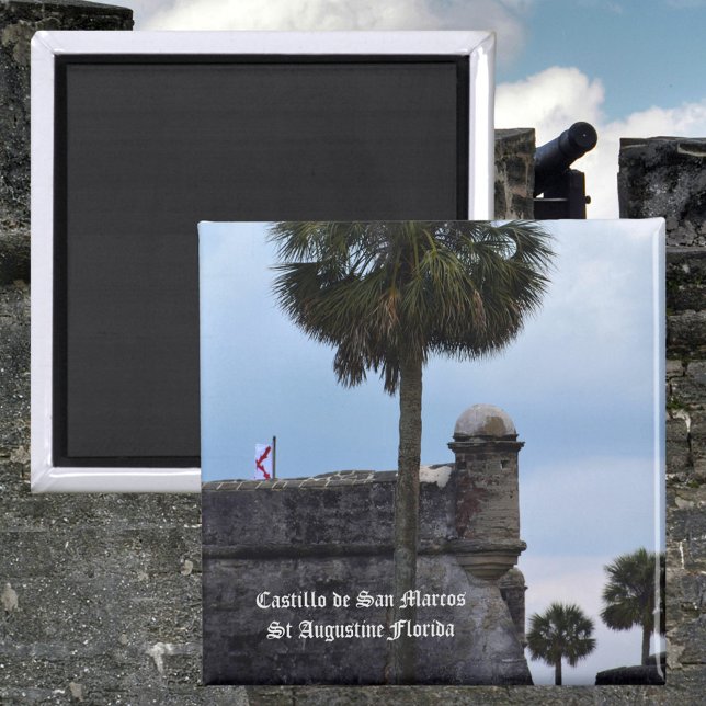 Aimant Castillo de San Marcos St Augustine Floride Photo (Créateur téléchargé)