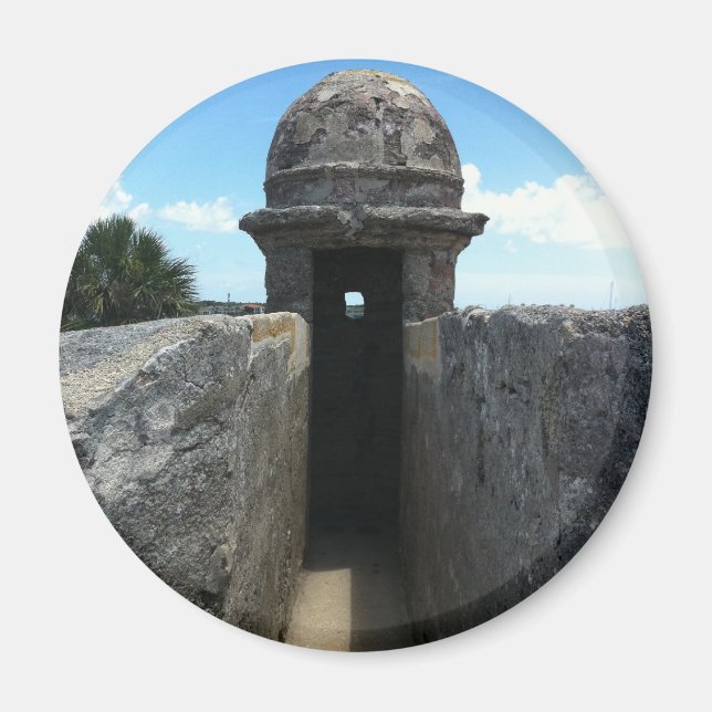 Aimant Castillo de San Marcos Turret, St Augustine, FL (Devant)