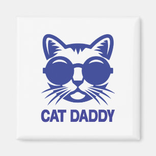 Aimant Cat Art Cat Daddy