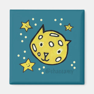 Aimant Cat Moon
