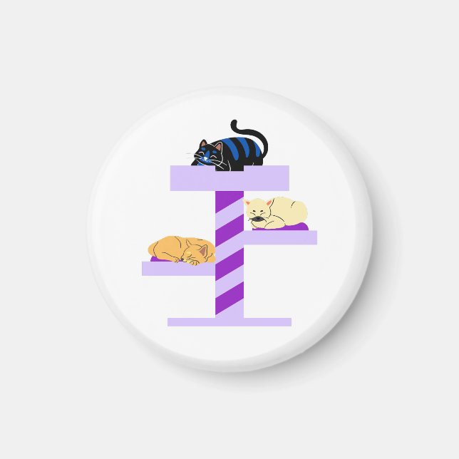 Aimant Cat Napping (Devant)